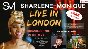 Sharlene-Monique Live in London | Blacknet UK
