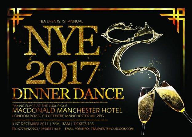 TBA 1st Annual New Years Eve Event 2017 Dinner Dance | Blacknet UK