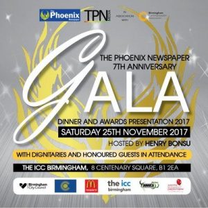 The Phoenix Newspaper Gala Dinner and Awards Presentation 2017 | Blacknet UK