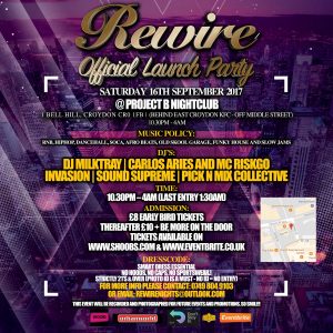 Rewire - Official Launch Party | Blacknet UK