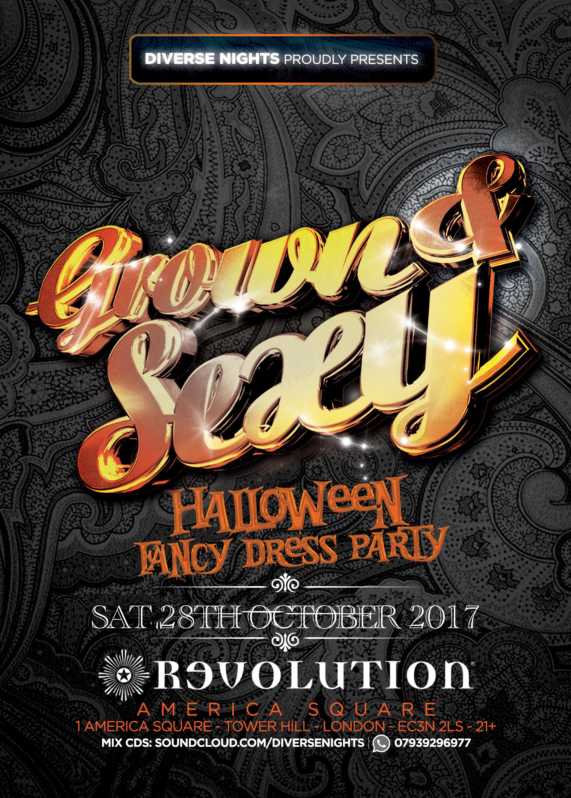 GROWN & SEXY - Fancy Dress Party | Blacknet UK