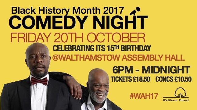 Black History Month Comedy Night 2017 | Blacknet UK