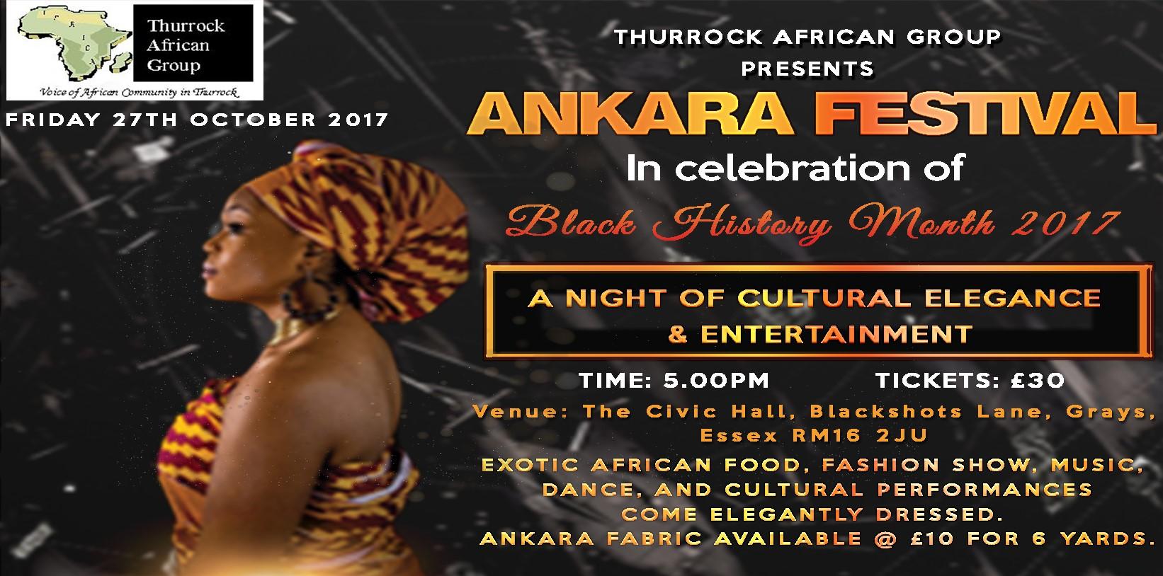 Black History Month 2017 - Ankara Festival | Blacknet UK