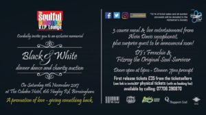 V.I.P Lounge Black & White Special Charity Dinner & Dance | Blacknet UK