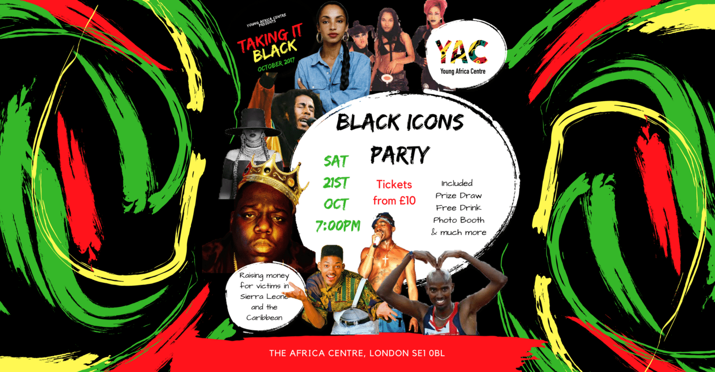 BLACK ICONS Party | Blacknet UK