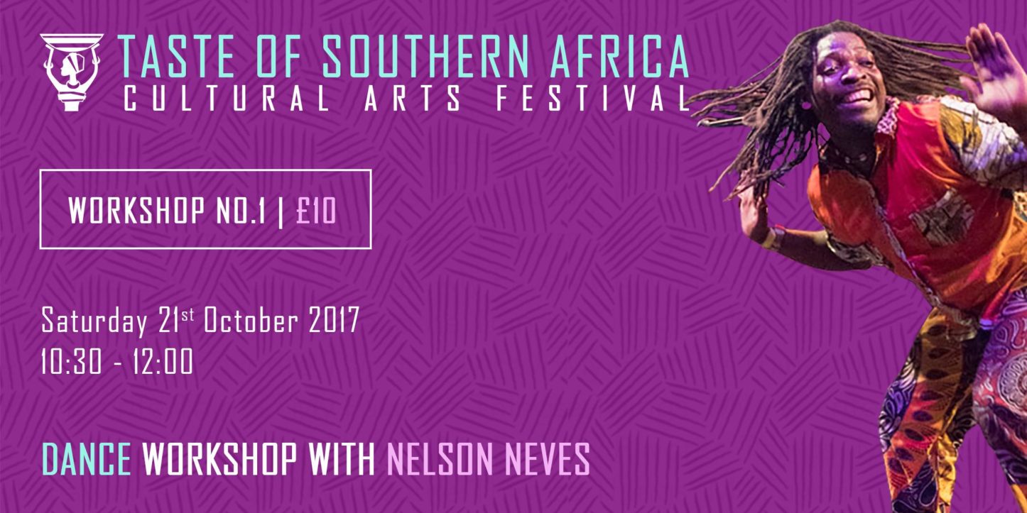 African Dance Workshop with Nelson Neves - Taste of Southern Africa | Blacknet UK