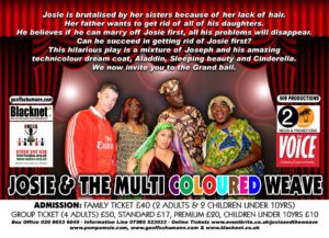 JOSIE & THE MULTI COLOURED WEAVE