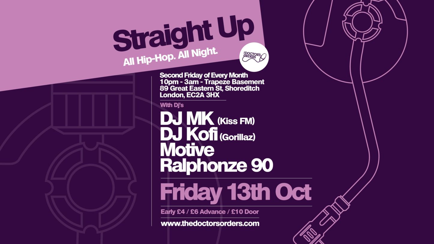 Straight Up: All Hip-Hop – All Night | Blacknet UK