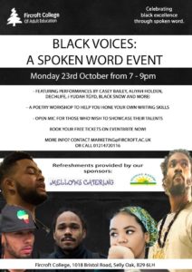 Black Voices - A Spoken Word Event | Blacknet UK