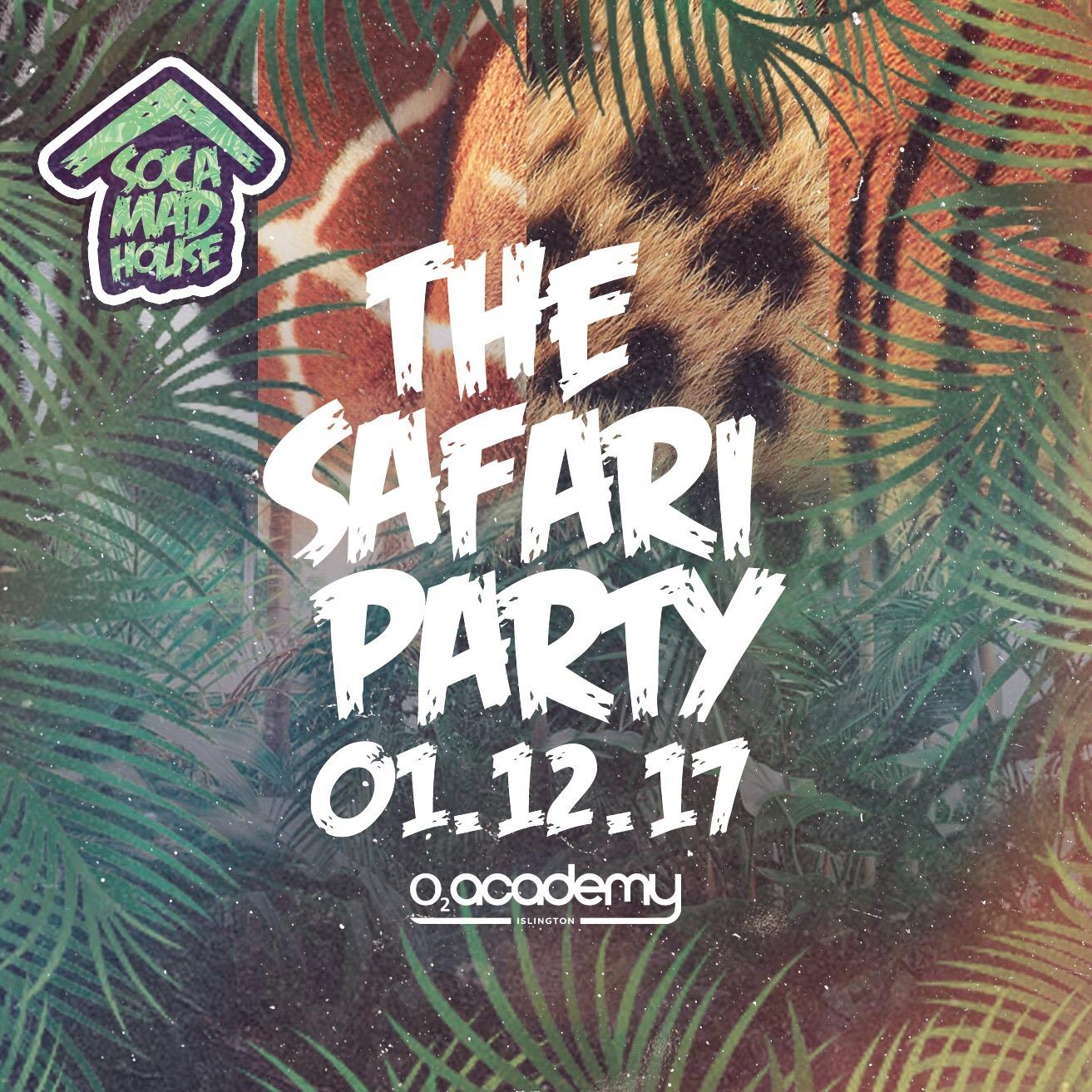 Soca Madhouse : The Safari Party | Blacknet UK