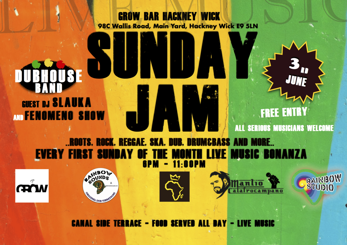 Sunday Jam // Roots Ska Reggae // GROW - blacknet