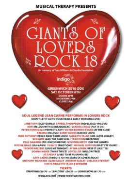 new Giants of Lover Rock AXS tickets
