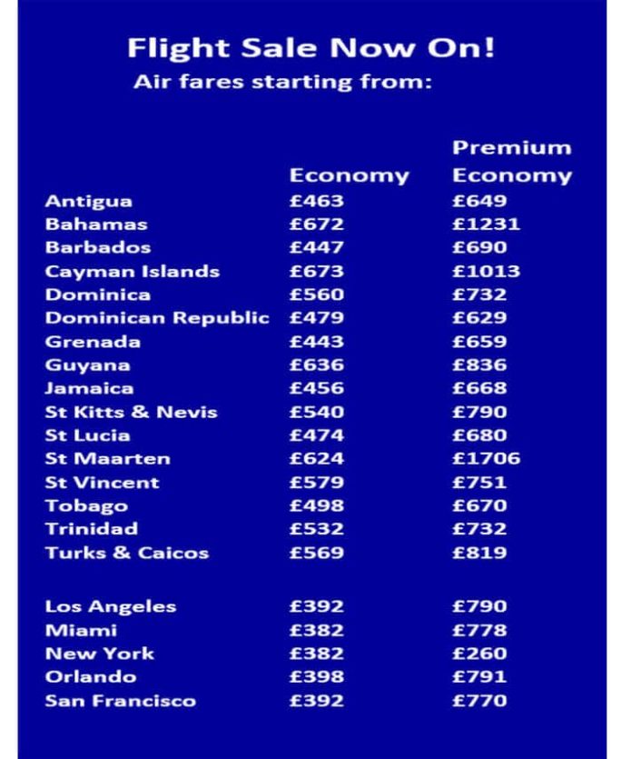 Sackville Special Discounted Fares 2019