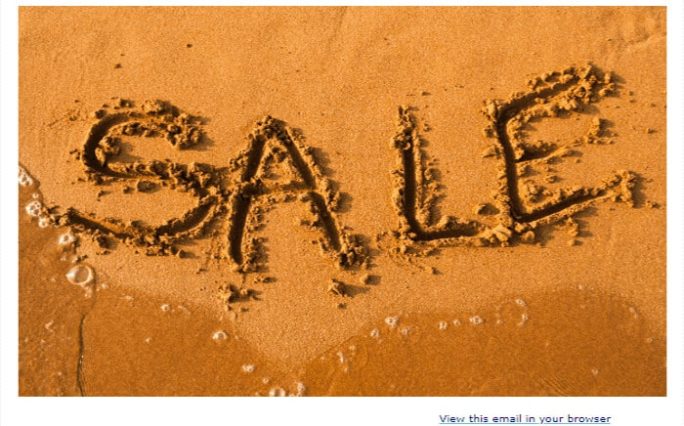 Sackville Travel Sale 2019