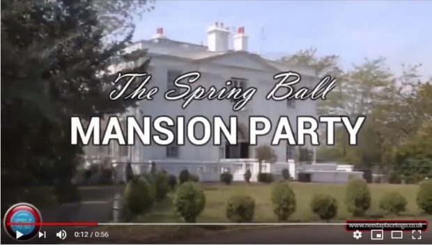 mansion ball video ad