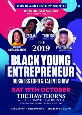 Black Young Entrepreneur: BUSINESS EXPO & TALENT SHOW 2019
