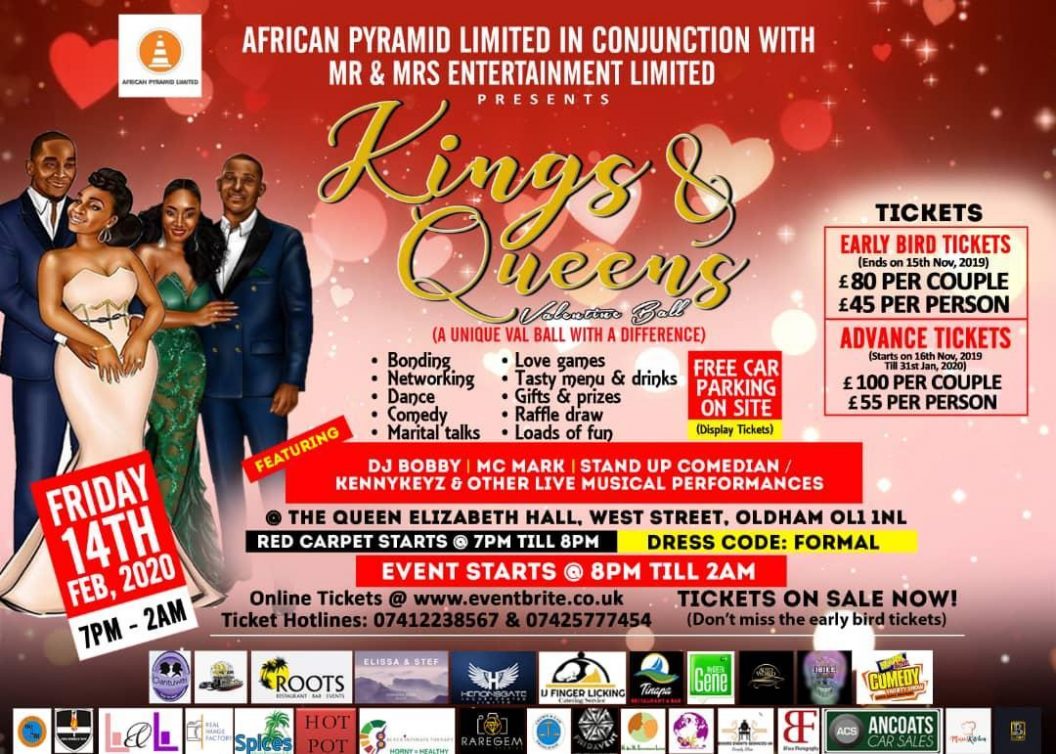 KINGS AND QUEENS VALENTINE BALL