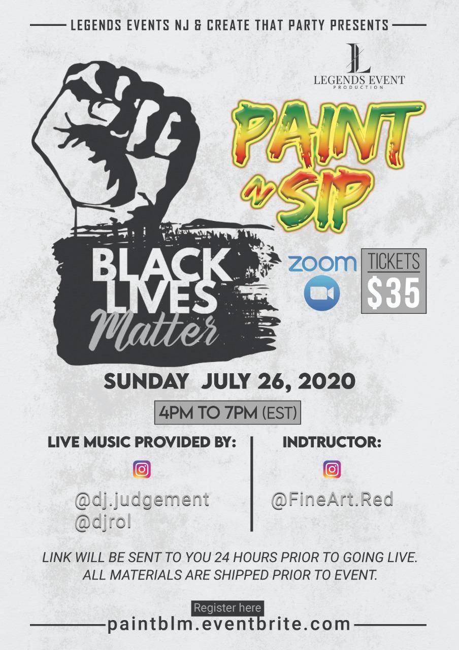 virtual paint and sip black owned