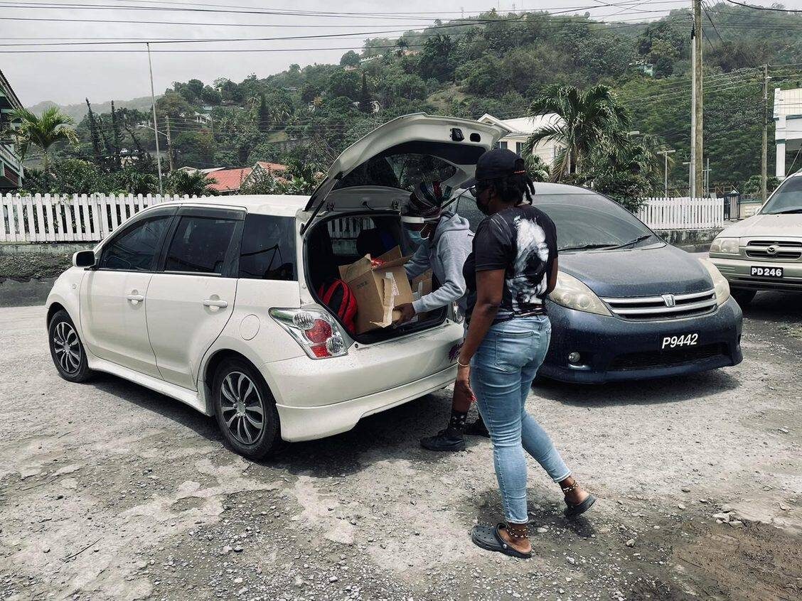 La Soufriere volcano of St Vincent Relief Fund