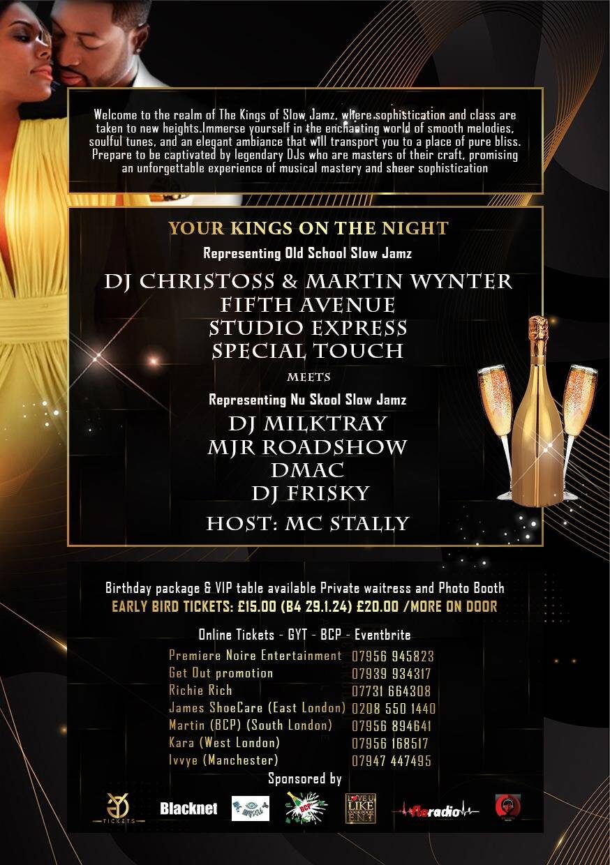 The Kings of Slow Jamz 2nd March 2024